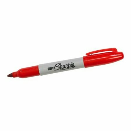 BSC PREFERRED Red Super Sharpie Markers, 12PK H-734B